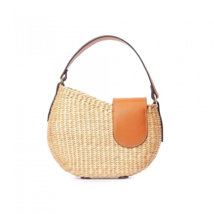 Brown Clematis Bag 23x7xH20 cm